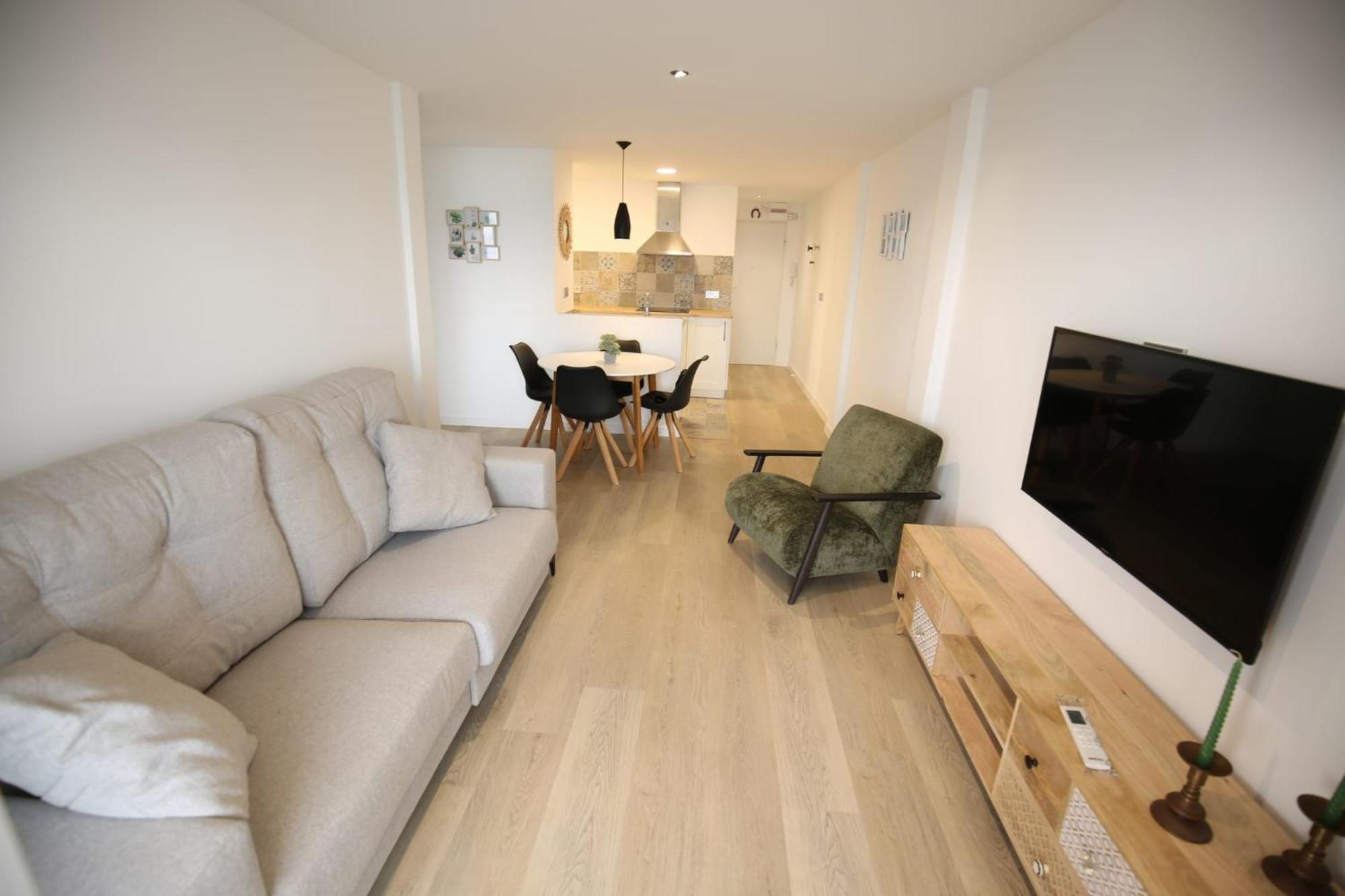 Apartamento L'Espigo De Saoret Primera Linea Playa Centro Soleado Y Recien Renovado Вильяхойоса Экстерьер фото